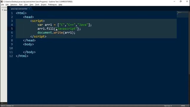JavaScript Tutorial In Hindi | Array Method In JavaScript (Part-32) смотреть онлайн