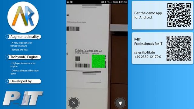 AR Demo - P4IT - TachyonIQ - Cordova / Ionic Plugin Demonstration смотреть онлайн