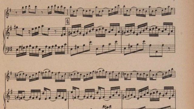 Bach - Violín Sonata no. 6, 1st Movement | Harpsichord Accompaniment смотреть онлайн