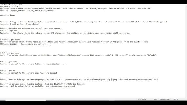 #Kubernetes RealTime Incidents - 01 | #Kubernetes InTelugu #K8sInTelugu #teluguitfactory смотреть онлайн