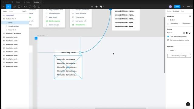 Interactive Dropdown Menu Animation in Figama смотреть онлайн