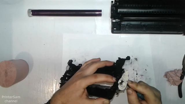 Заправка картриджа Canon FC E16 смотреть онлайн