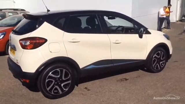 RENAULT CAPTUR DYNAMIQUE S MEDIANAV ENERGY TCE S/S CREAM/BLACK 2014 смотреть онлайн