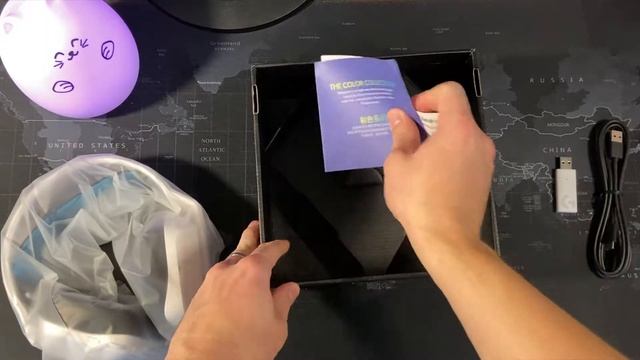 Распаковка наушников | Logitech KDA G773 - ASMR