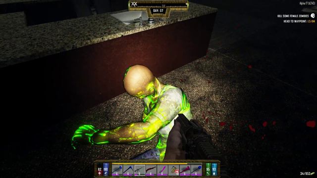 7 Days to Die alpha 17 INSANE DARKNESS FALLS ч 79 Делаем игру сложнее смотреть онлайн