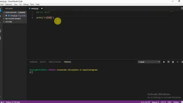 007 emoji in python смотреть онлайн