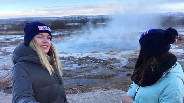 Гейзер Строккур в Исландии / Geyser Strokkur Iceland смотреть онлайн