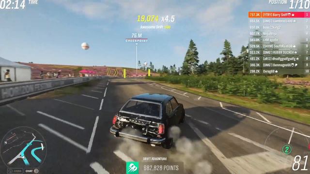 THE 1974 HONDA CIVIC RS - IS IT A META CAR? | Forza Horizon 4 Drift Adventure смотреть онлайн