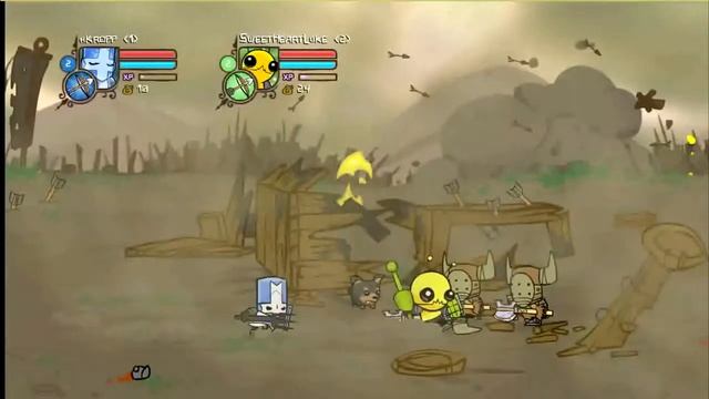 Let's Start - Castle Crushers - Walkthrough 002 смотреть онлайн