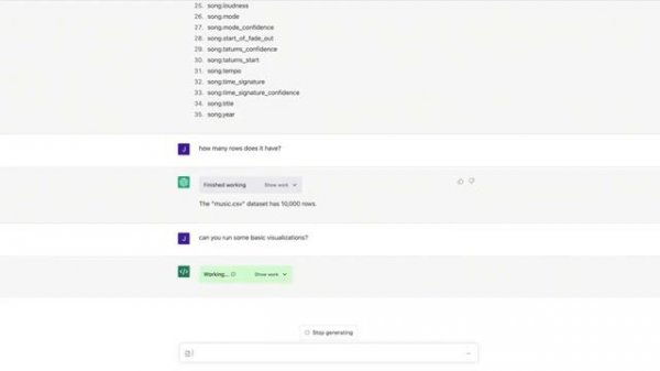 ChatGPT Code Interpreter AI Plugin Demo