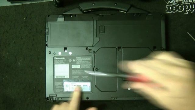 Panasonic CF 53 ToughBook Ports and Expansion Slot смотреть онлайн