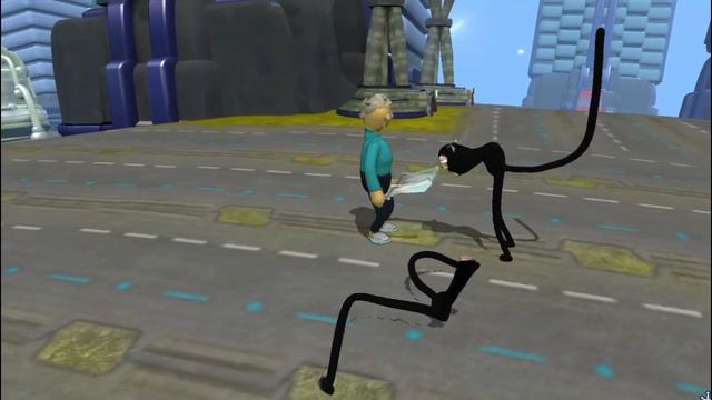 Cartoon Cat vs Herobrine | SPORE смотреть онлайн