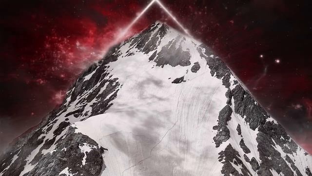 Арт футаж белая гора скала и красное небо космос. Art footage white mountain rock and red sky cosmo смотреть онлайн