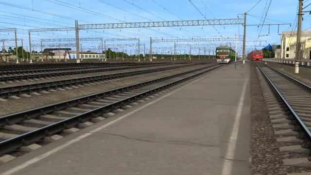 Отправление электропоезда Волховстрой - Свирь #trainz12 смотреть онлайн