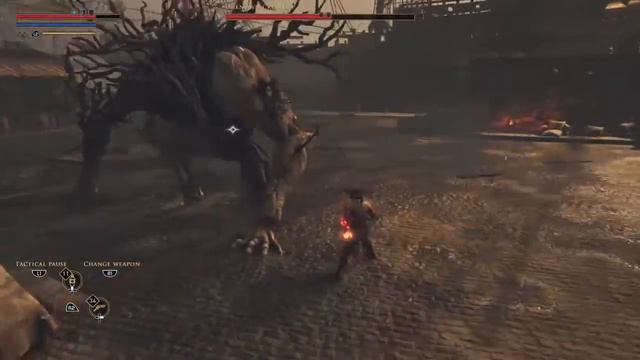 GreedFall Fighting a monster 10 times my size смотреть онлайн