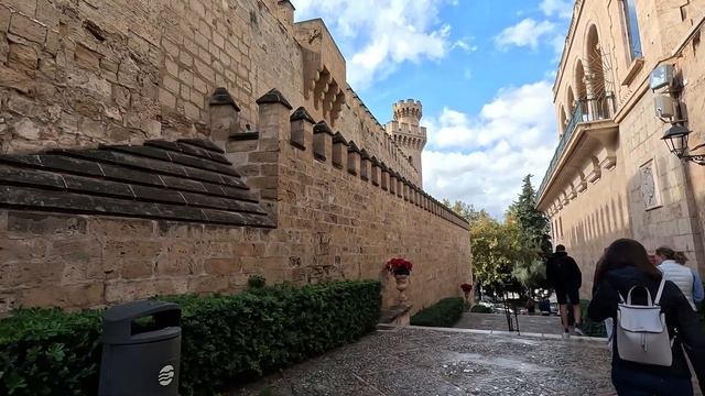 Palma de Mallorca 4k / Walk in the center of Majorca / beautiful Island in Spain смотреть онлайн