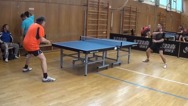 Till Werner Post SV Nuernberg vs Loescher Hotz Concordia Fuerth TSV Stein Leberkaes Tischtennisvorg смотреть онлайн