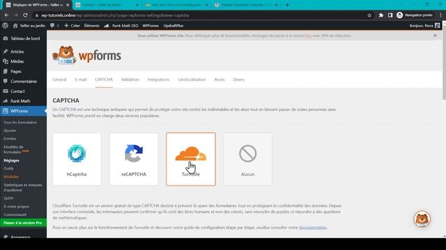 Cloudflare Turnstile WordPress | Tutoriel смотреть онлайн