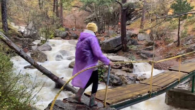Крым. САМЫЙ БОЛЬШОЙ водопад, Учан-Су)!)! Гурзуф смывает штормом!!! смотреть онлайн