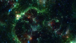 Космос - Заставка для ТВ - Путешествие в космическую туманность