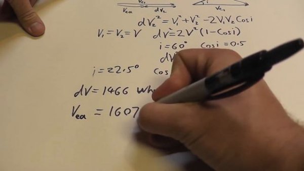 Изменение наклонения орбиты. Орбитальная механика на бумаге - Часть 2 [Scott Manley]