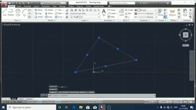 Use of OSNAP in Autocad | Object Snap | PART 9 смотреть онлайн