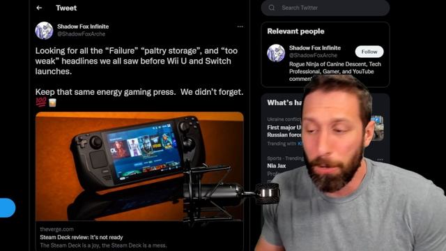Steam Deck ENRAGES Nintendo Switch Fanboys. Is This The Switch Pro Nintendo Can’t Make?! смотреть онлайн