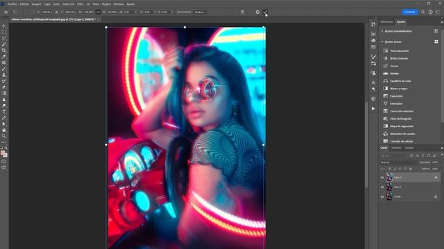 EFECTO RETRO con Photoshop смотреть онлайн