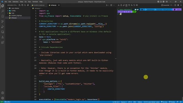 Python - Convert .py to .exe (Using cx-Freeze) смотреть онлайн