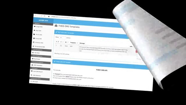 FIXED-SMS API - SENDPK.COM смотреть онлайн