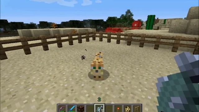 Minecraft - Ocelot taming/breeding and wolf breeding смотреть онлайн