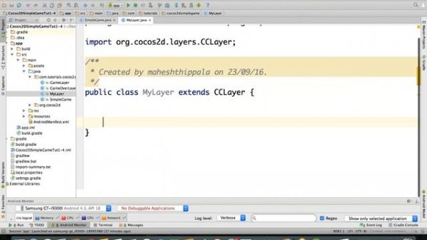 Cocos-2D Game Engine for Android