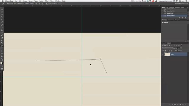 Working With The Pen Tool In Photoshop смотреть онлайн