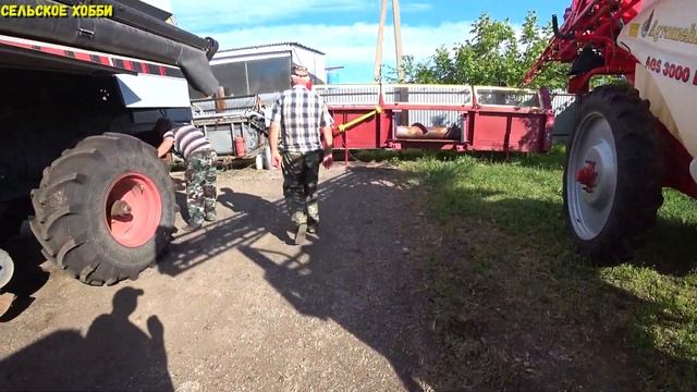 Ремонт Зерноуборочных Комбайнов/Комбайны Ростсельмаш Акрос- 580 / Вектор - 410. смотреть онлайн