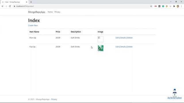 How to Display Base String Image in HTML | Asp.Net Core MVC 5 MongoDB with Repository Pattern смотреть онлайн