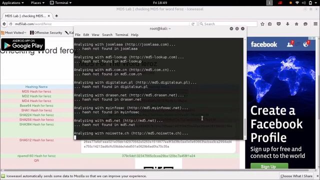 How to decrypt the MD5 or any hash value in Kali Linux смотреть онлайн