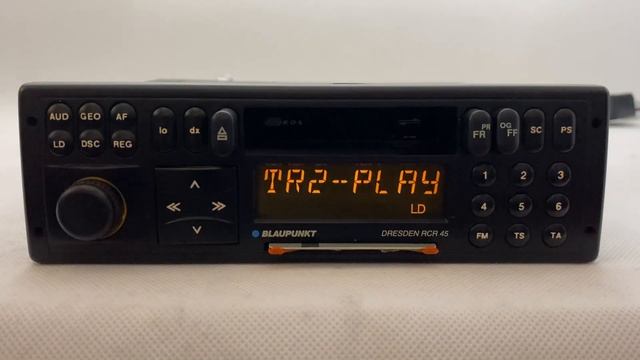 1990s Blaupunkt Dresden RCR 45 Car Cassette Radio Player / Testing - FOR SALE смотреть онлайн