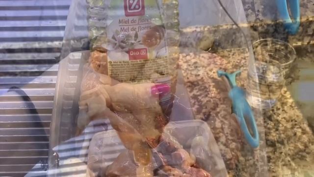 Курица в соевом соусе и мёде с картошкой (рецепт в описании) смотреть онлайн
