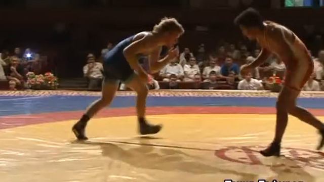 Спорт. Вольная борьба. Матчевая встреча Кыргызстан-США. 74 кг Рустам Анапияев-Андерсон Поуп смотреть онлайн