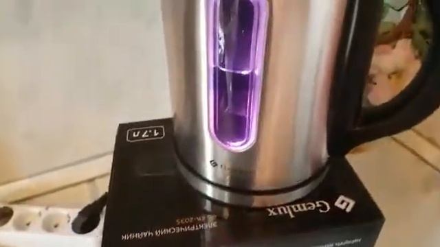 Электрический Чайник GEMLUX GL-EK-203S смотреть онлайн
