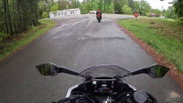 Taking Two 2023 CFMOTO 450SS Motorcycles For A Ride смотреть онлайн