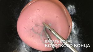 Хирургический узел. правила тренировки // лапароскопический шов