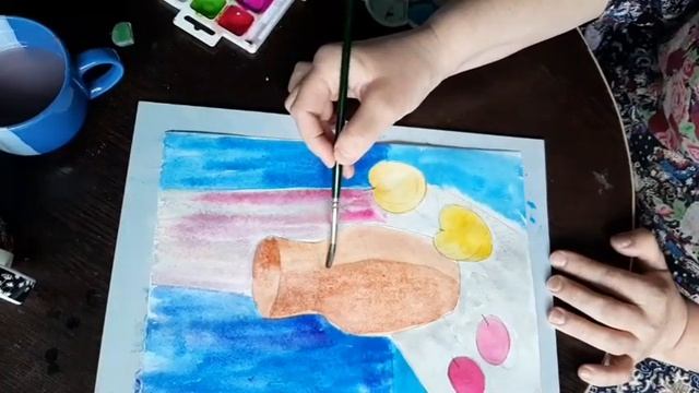 Творческая мастерская кружка изо «Волшебные краски». Натюрморт. смотреть онлайн