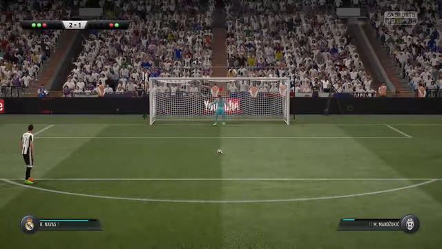FIFA17 | Ювентус Vs Реал Мадрид серия пенальти #1