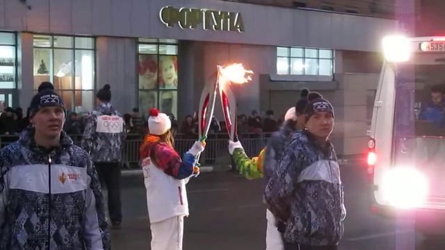 Нижний Новгород, ст.м. Горьковская, Олимпийский огонь смотреть онлайн