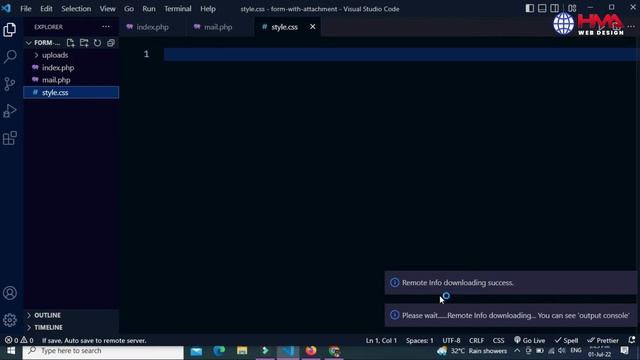 How to Create PHP Email Contact Form with Attachment | Send Email With Attachment in PHP смотреть онлайн