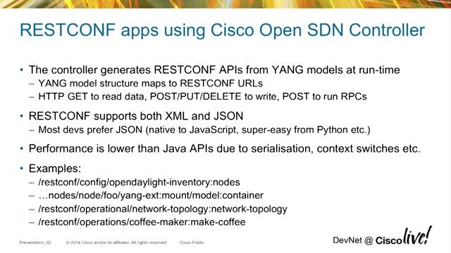 Show and Tell: Building Applications on Cisco Open SDN Controller смотреть онлайн