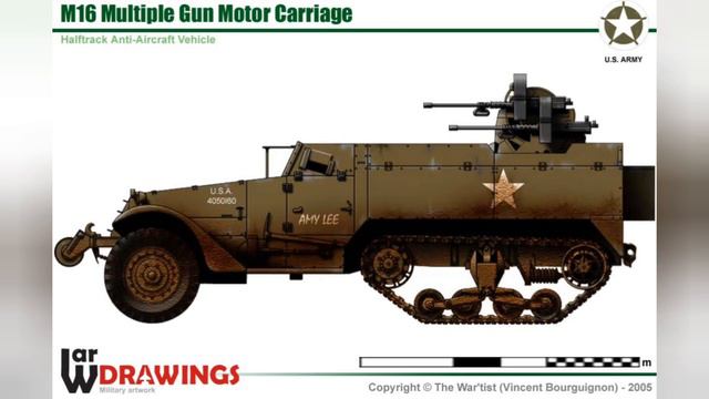 Vehicle & Artillery AMERIKA WW2 PART 2 (BY:WAR DRAWINGS) смотреть онлайн