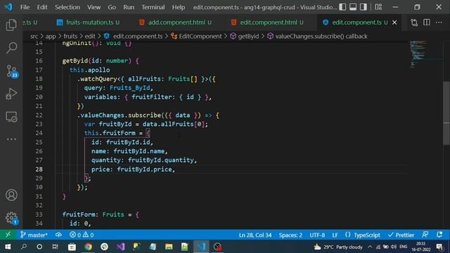Part-5| Angular(v14) | GraphQL Client - Apollo Angular(v3) | JSON Server GraphQL | CRUD Example смотреть онлайн