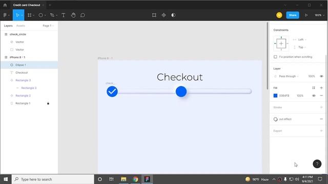 Figma Tutorial - Credit Card Checkout UI Design смотреть онлайн